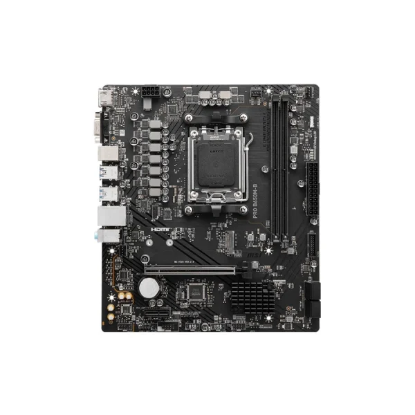 Motherboard MSI PRO B650M-B (AM5, AMD, B650, DDR5, USB3.2, SATA3) - Image 2