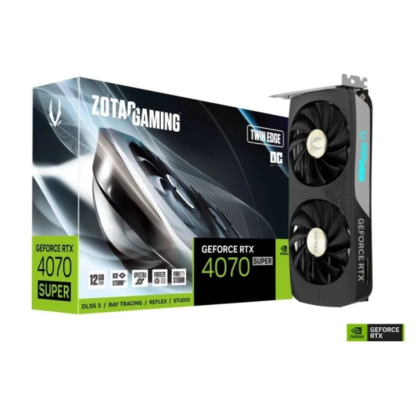 ZOTAC GAMING GeForce RTX 4070 SUPER 12GB Twin Edge OC